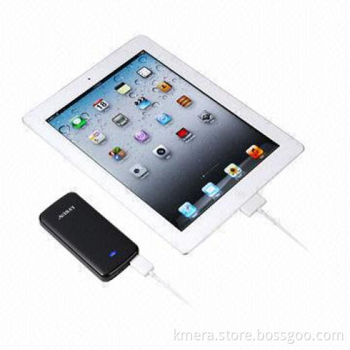 Smart Power Bank, 4,000mAh, Brief/Exquisite Design, Rounded Edges as Jade/Charger for iPhone/iPad